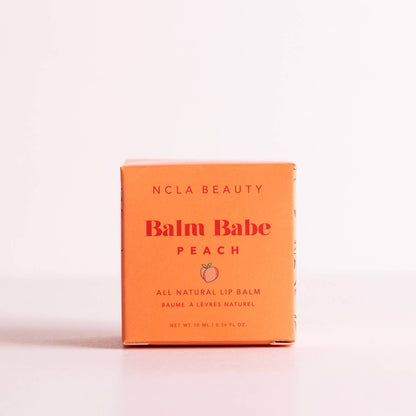 NCLA Beauty - Balm Babe Peach Lip Balm
