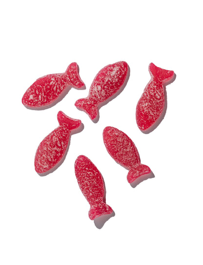 BonBon - Sour Wild Strawberry Fish - Swedish Candy 5.2oz (150g)