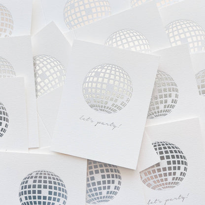 Abigail Jayne Design - Disco Ball Birthday Greeting Card | Birthday & Congrats