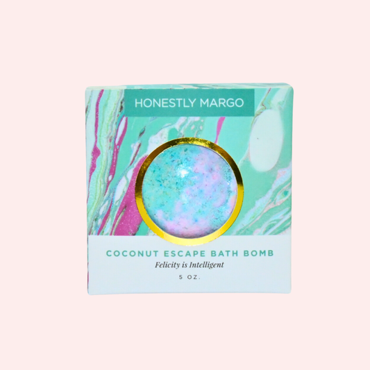 Honestly Margo - Coconut Escape FELICITY Bath Bomb