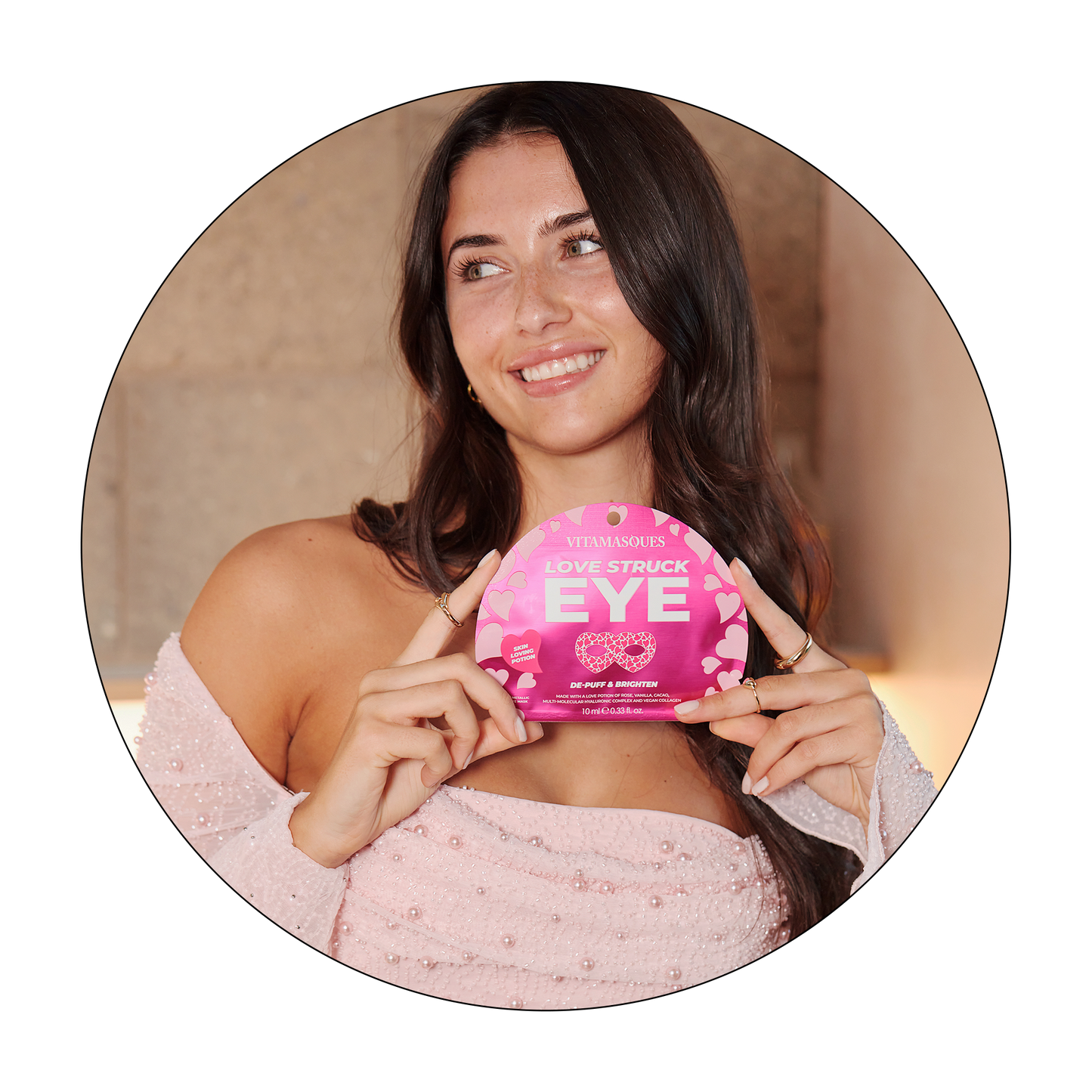 Vitamasques US - LOVE STRUCK EYE MASK