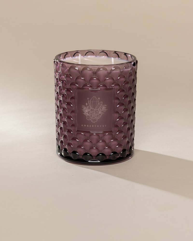 Poured New York - Amberthyst | Poured New York: 10OZ Soy Wax Candle