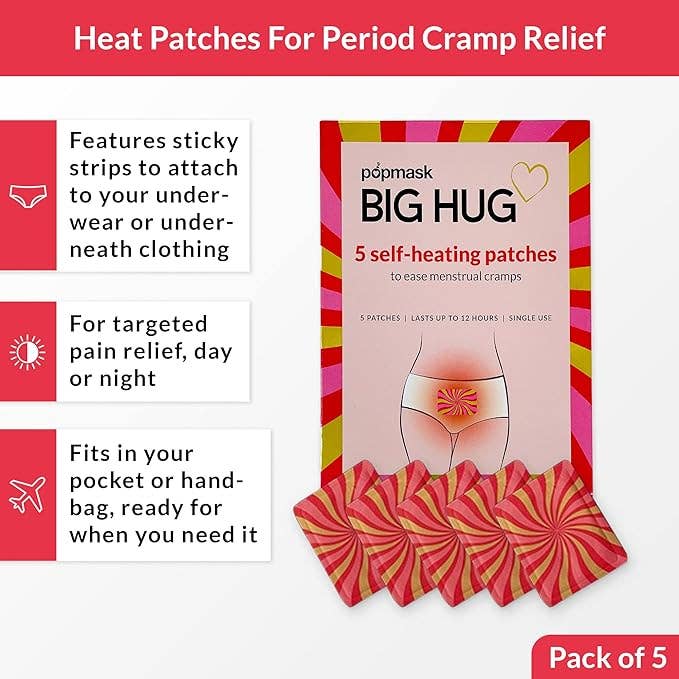 Big Hug Self Heating Body Patches