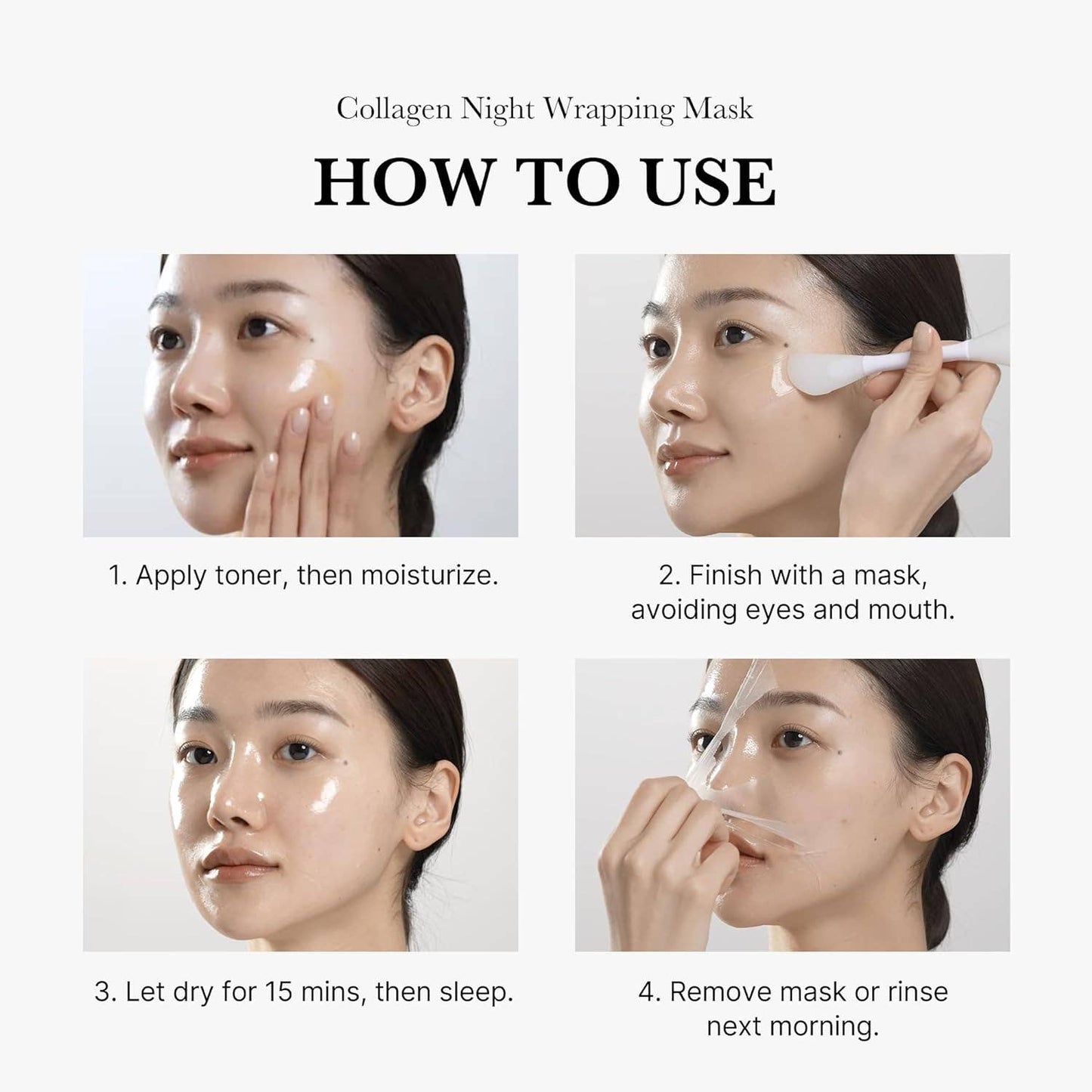 MEDICUBE - Collagen Overnight Wrapping Peel Off Facial Mask 75ml