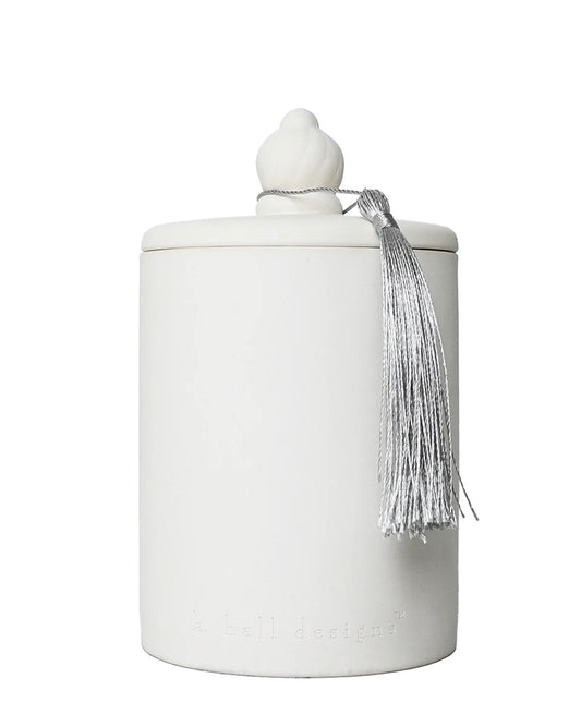 K. Hall- Ceramic Candle- Milk