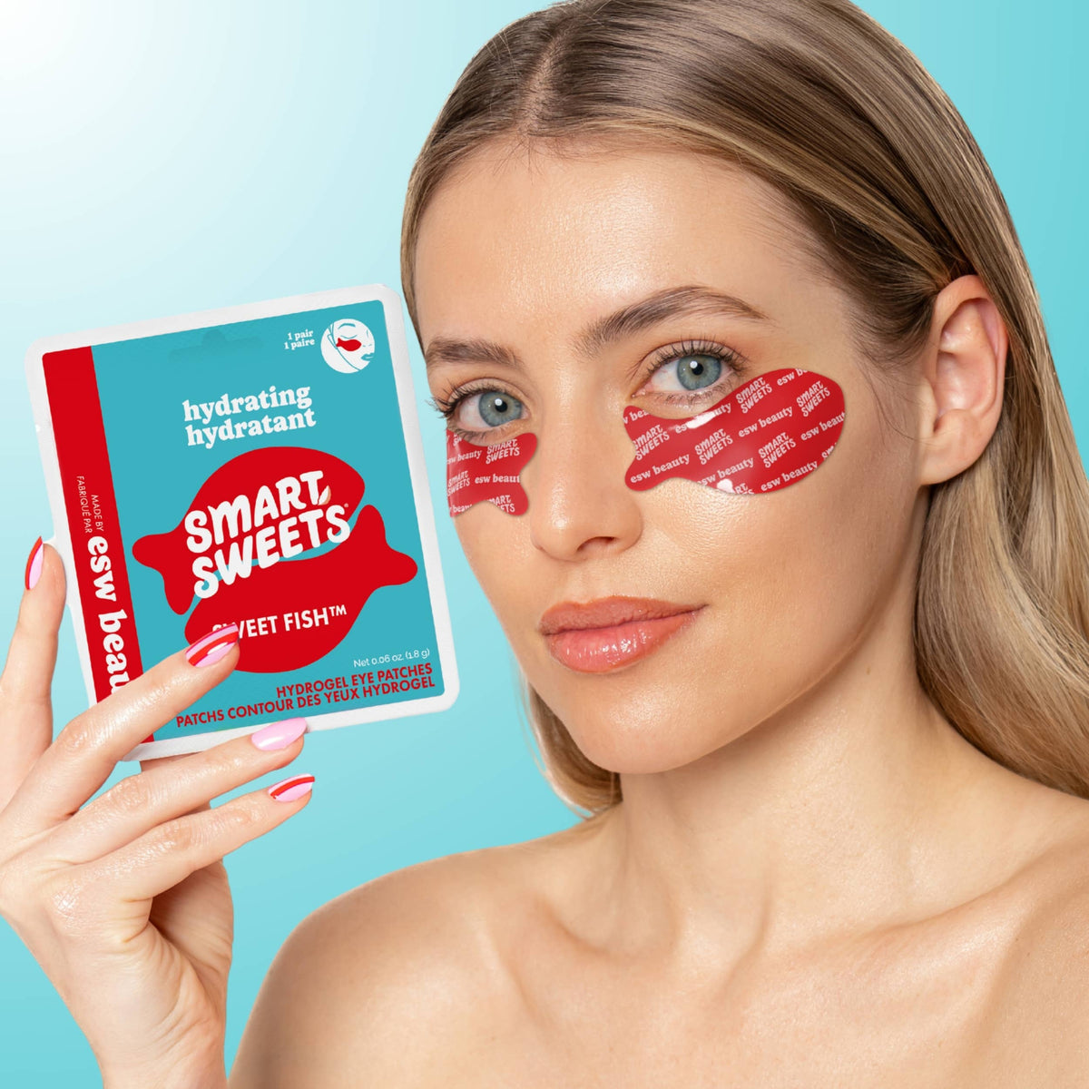 ESW Beauty - ESW x SmartSweets Hydrating Sweet Fish™ Eye Patches: 1 pc