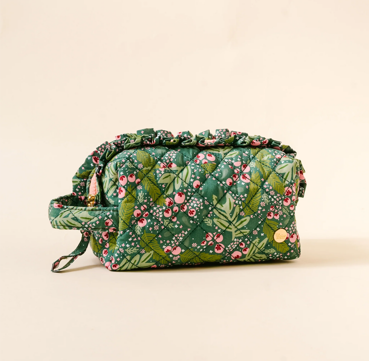 The Darling Effect - Essentials Quilted Cosmetic Pouch - JOLLY SPRIG