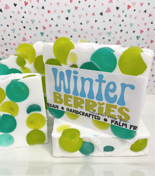 The Little Bubble - Winter Berries Handmade Soap Bar ✨NEW✨ Fall/Winter  