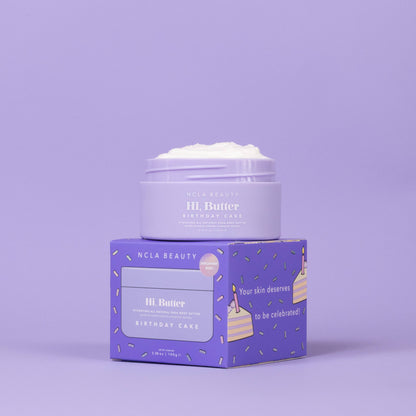 NCLA Beauty - Hi, Butter Shea Body Butter - Birthday Cake Discovery Size