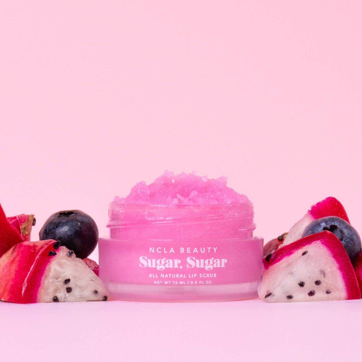 NCLA Beauty - Sugar Sugar Dragonfruit Acai Berries Lip Scrub