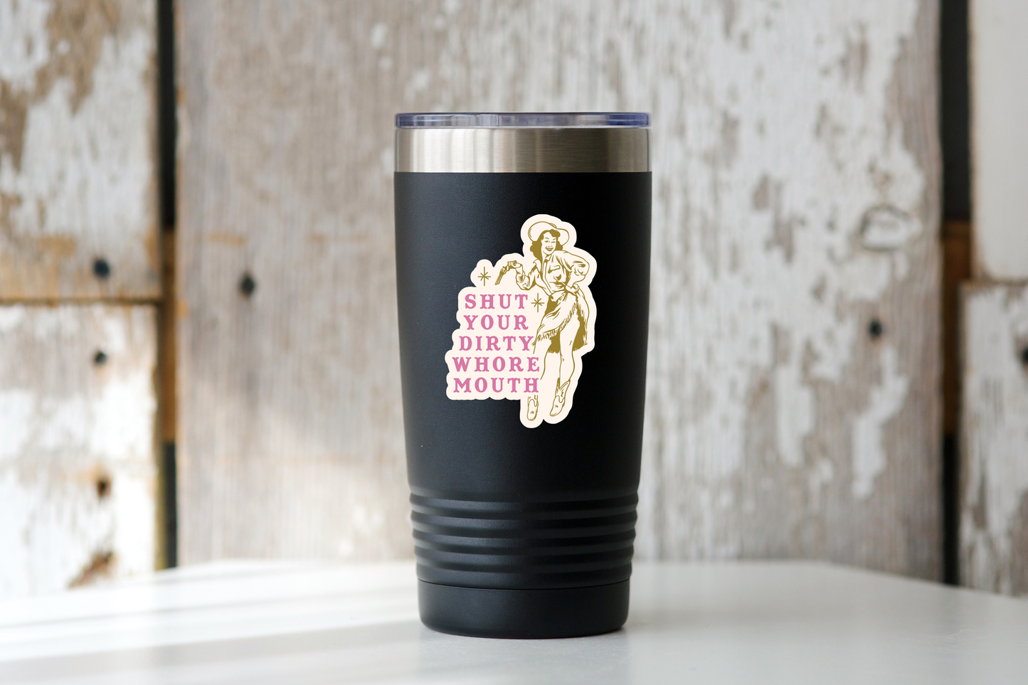 Yarnival - Shut Your Dirty Whore Mouth Sticker