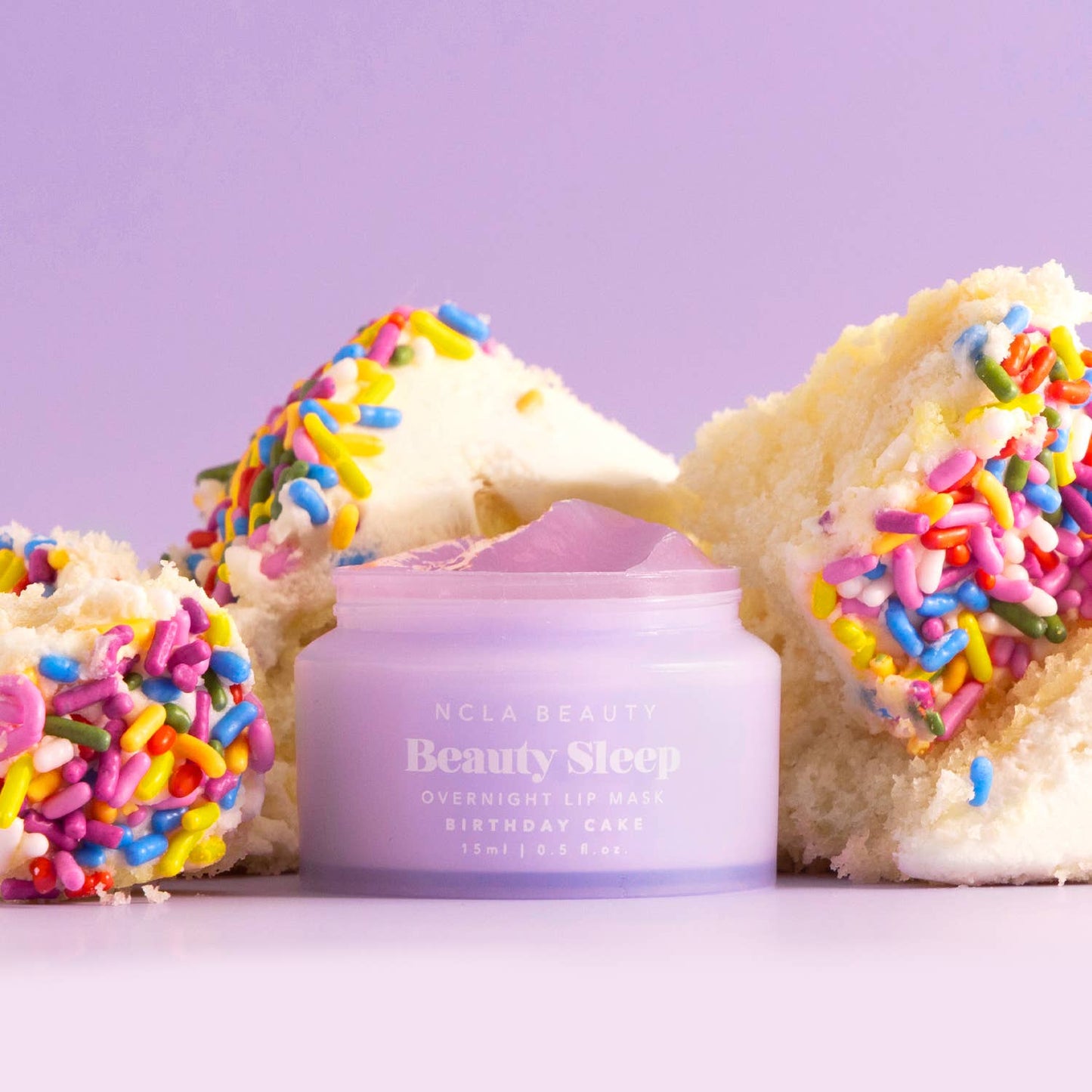 NCLA Beauty - Beauty Sleep Overnight Lip Mask - Birthday Cake