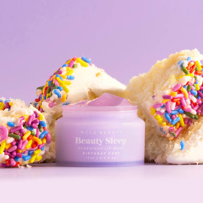 NCLA Beauty - Beauty Sleep Overnight Lip Mask - Birthday Cake