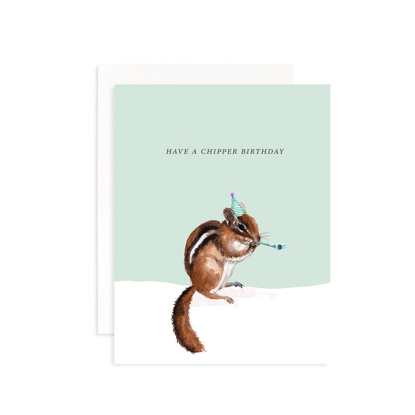 Cami Monet - Have a Chipper Birthday Greeting Card: Single Card