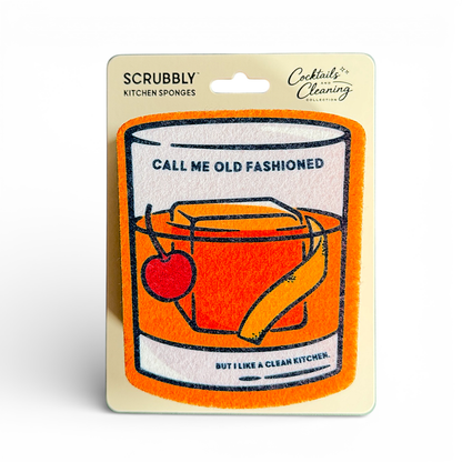 Wine Wash Co. - Cocktail Scrubbly - Old Fashioned: Orange