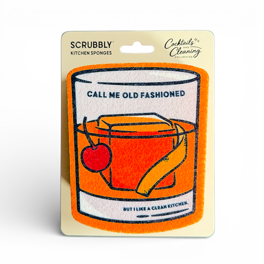 Wine Wash Co. - Cocktail Scrubbly - Old Fashioned: Orange