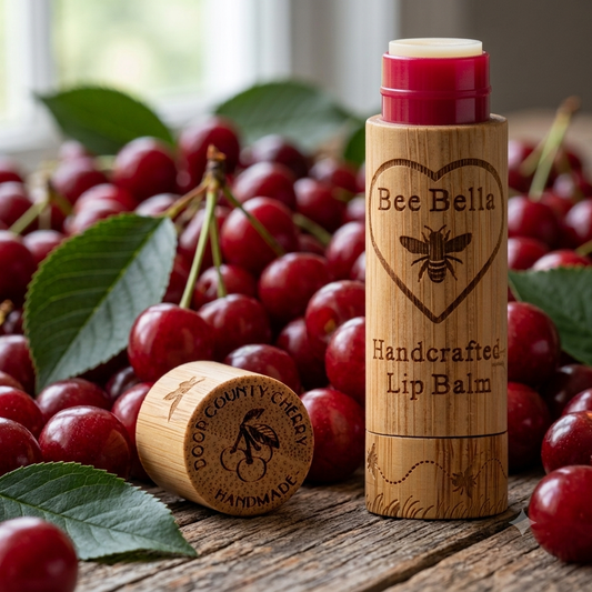 Bee Bella - Cherry Lip Balm  |  6-Pack