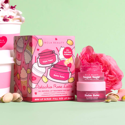 NCLA Beauty - Pistachio Rose Latte Valentine's Day Lip Care Set