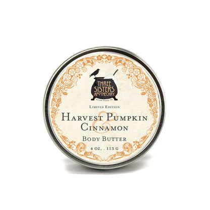 Soap Cauldron - Body Butter Harvest Pumpkin & Cinnamon: 4oz