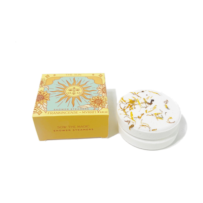 Sow the Magic - The Sunflower Shower Steamer Set in Frankincense
