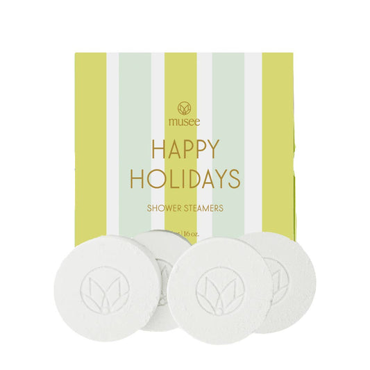 Musee - Happy Holidays Shower Steamers