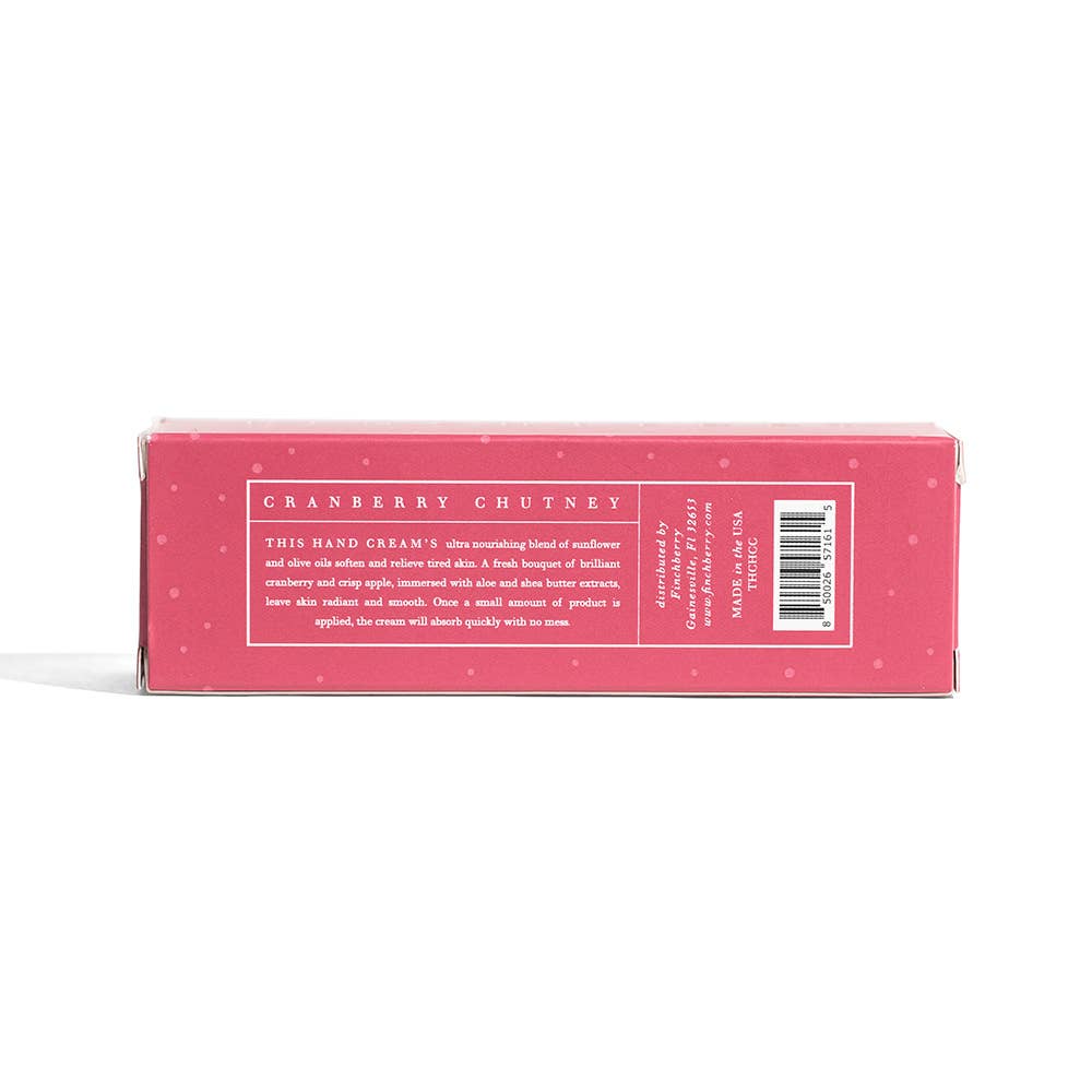 FinchBerry - Cranberry Chutney Stocking Stuffer Holiday Travel Hand Cream