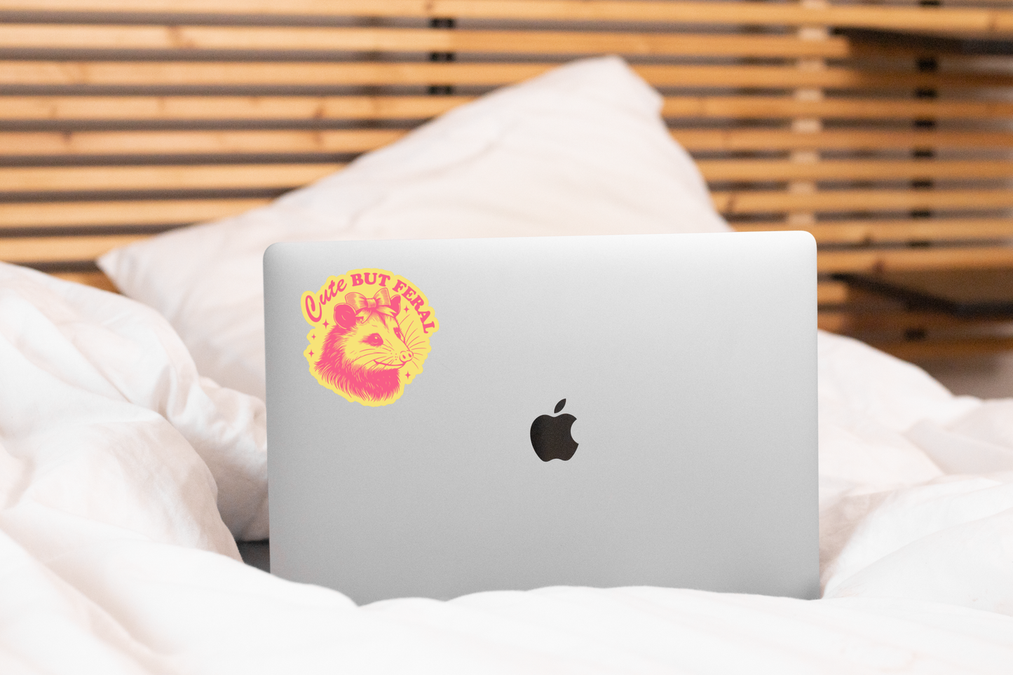 Yarnival - Cute But Feral Sticker