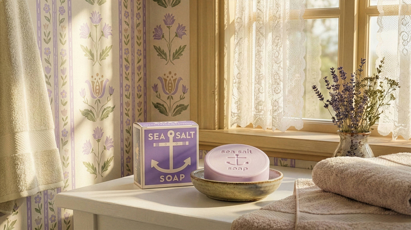 Kalastyle Soap Co. - Sea Salt Lavender Bar Soap – Triple Milled Natural Lavender