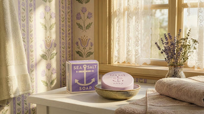 Kalastyle Soap Co. - Sea Salt Lavender Bar Soap – Triple Milled Natural Lavender