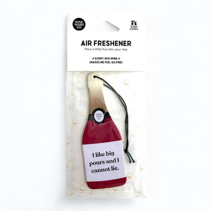 Wine Wash Co. - Wine Bottle Air Freshener - Big Pours
