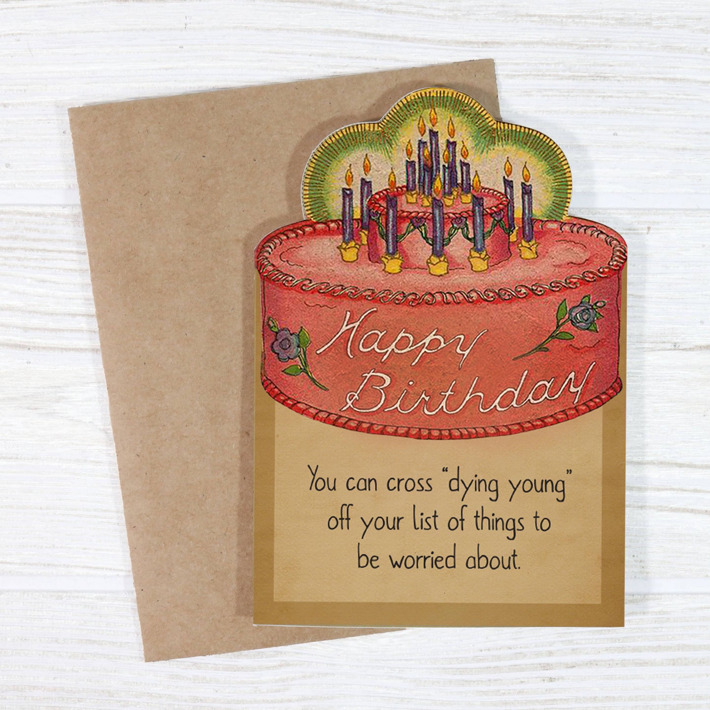 Bad Betty Greeting Co. - Funny Sarcastic Happy Birthday Card