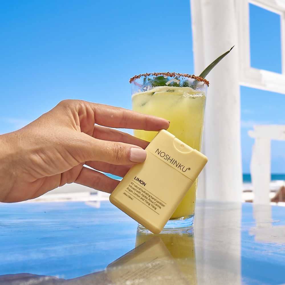 Noshinku - Refillable Lemon Ylang-Ylang Moisturizing Pocket Sanitizer