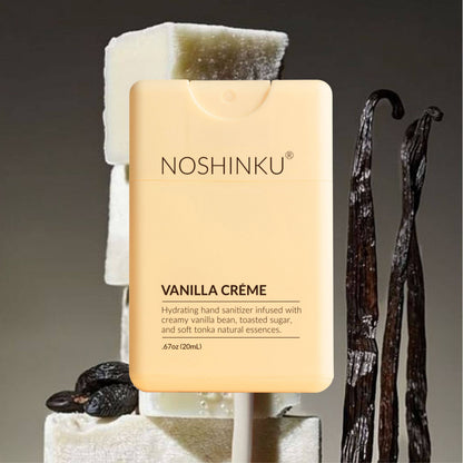 Noshinku - Refillable Vanilla Créme Hydrating Hand Sanitizer Spray: Default Title