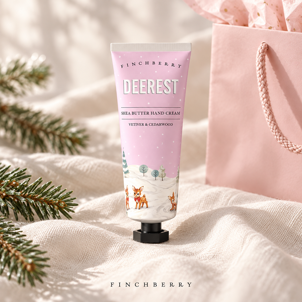 FinchBerry - Deerest Stocking Stuffer Holiday Travel Hand Cream