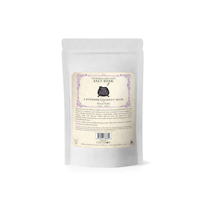 Soap Cauldron - Bath Salt Soak Lavender & Mexican Vanilla: 20 oz.