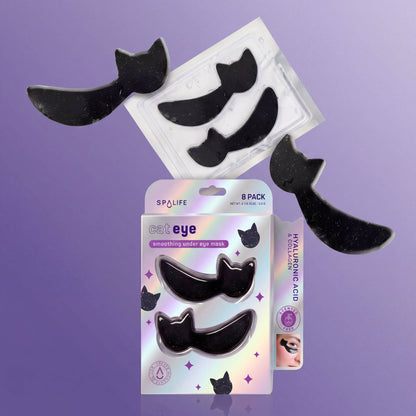 My Spa Life - Halloween Cat Eye Hydrogel Undereye Patches | 8 Pack | Limited Edition