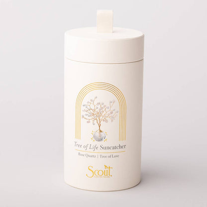 Scout- Suncatcher Tree of Life - Rose Quartz/Love/Gold