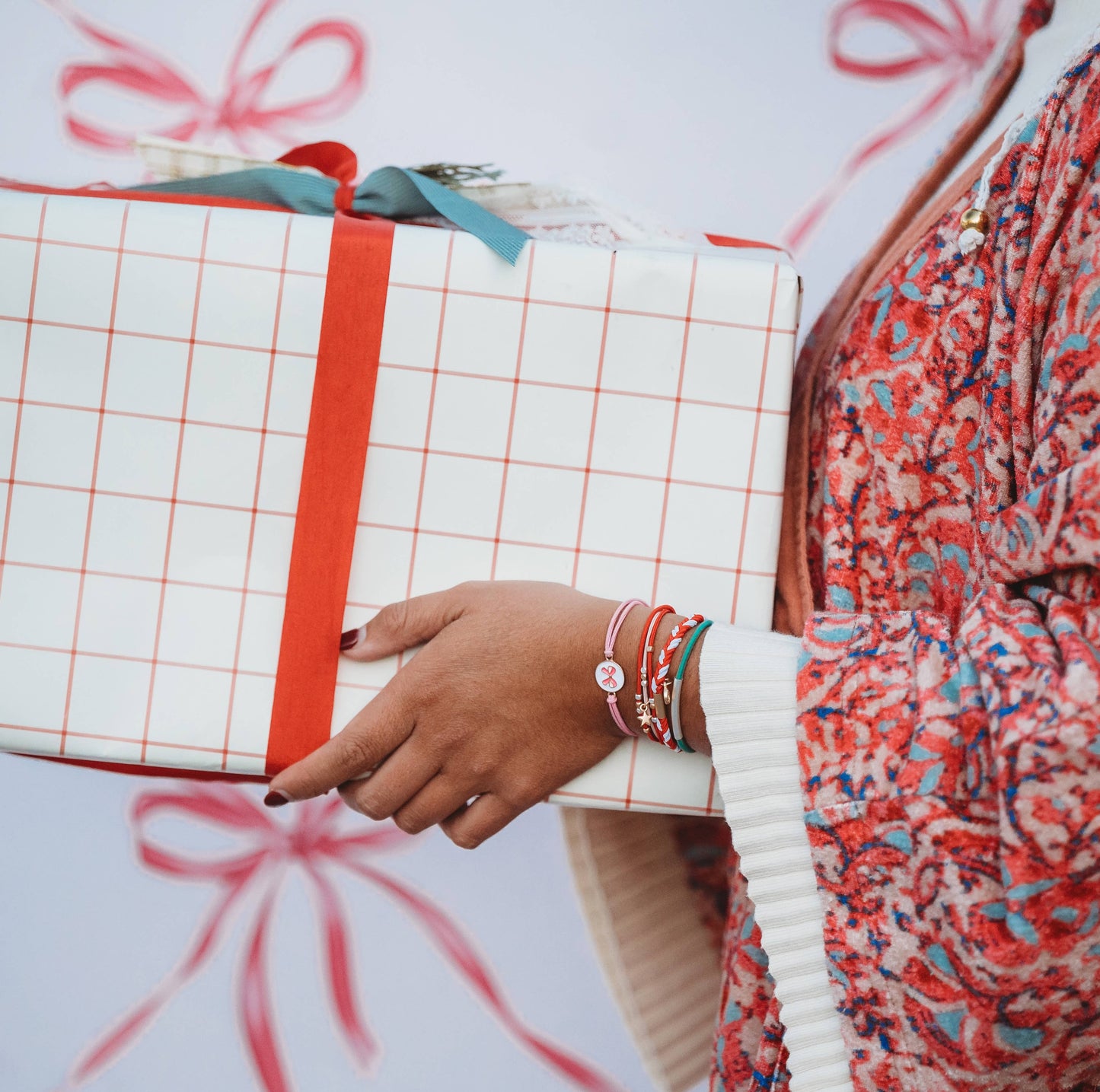 K’Lani - Hair Tie Bracelets “Joy” (size small)