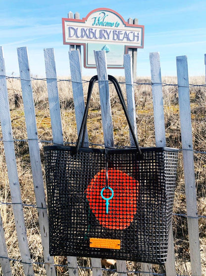 The Oyster Bag - THE Market Aquaculture Equipment Oyster Bag: Orange Handle Market