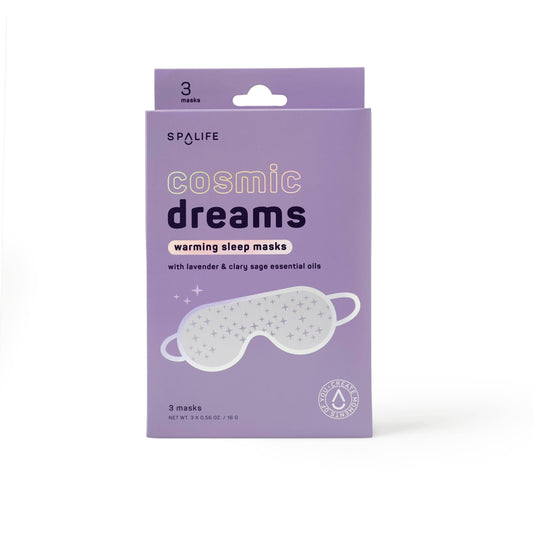 My Spa Life - Cosmic Dreams Warming Sleep Masks, Spa Eye Masks - 3 Pk