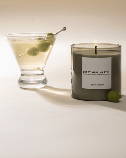 Poured New York - Dirty Girl Martini | Poured New York: 10 OZ Soy Coconut Wax Candle