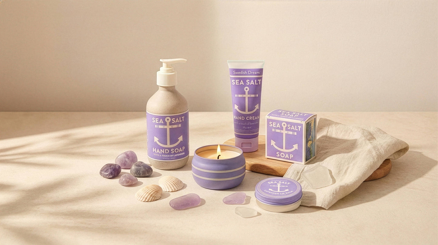 Kalastyle Soap Co. - Sea Salt Lavender Bar Soap – Triple Milled Natural Lavender