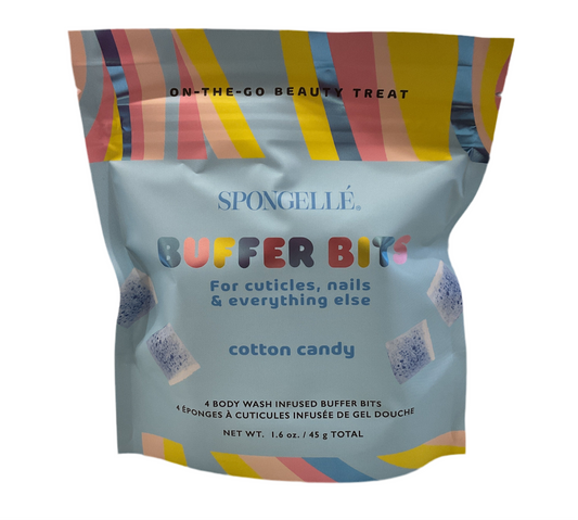 Spongelle- Mini Buffer bits Cotton Candy