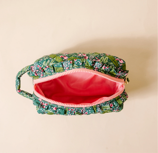 The Darling Effect - Essentials Quilted Cosmetic Pouch - JOLLY SPRIG