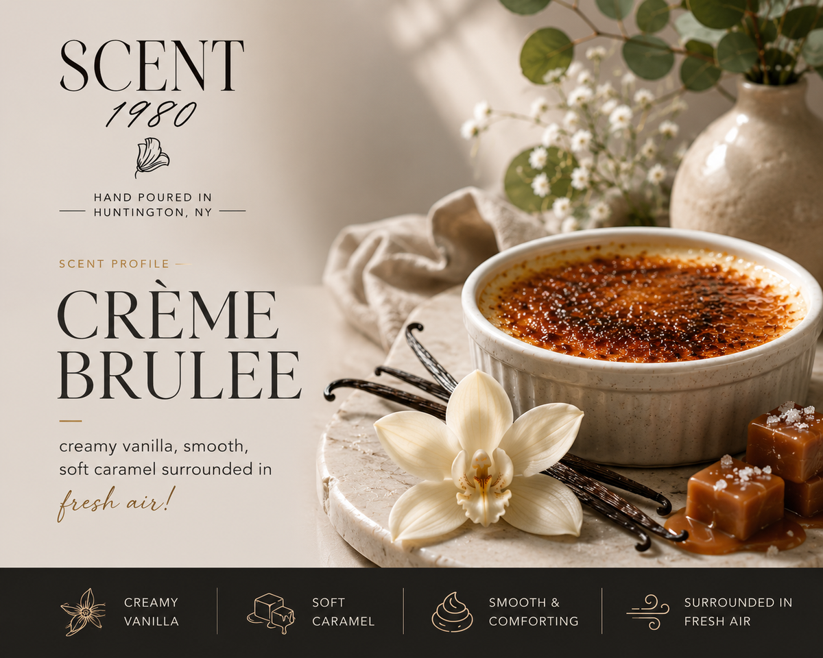 Crème Brûlée Body Oil | Vanilla Caramel Hydrating Massage & Body Oil
