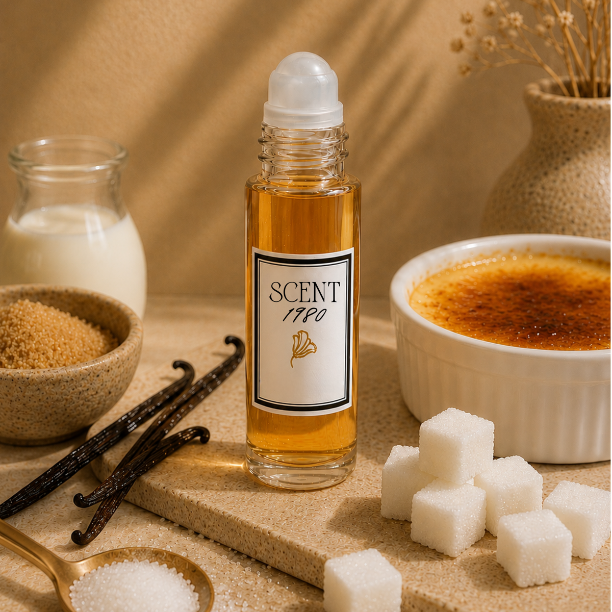Roll-On Perfume Oil Crème Brulee