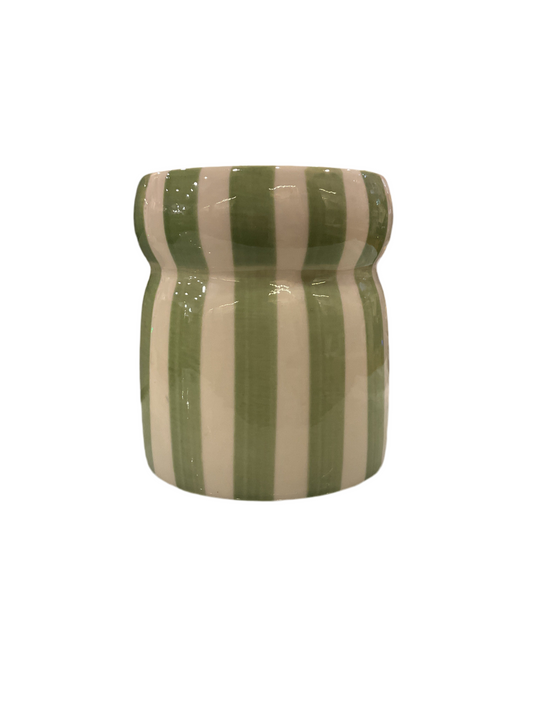PADDYWAX - Green Striped Candle