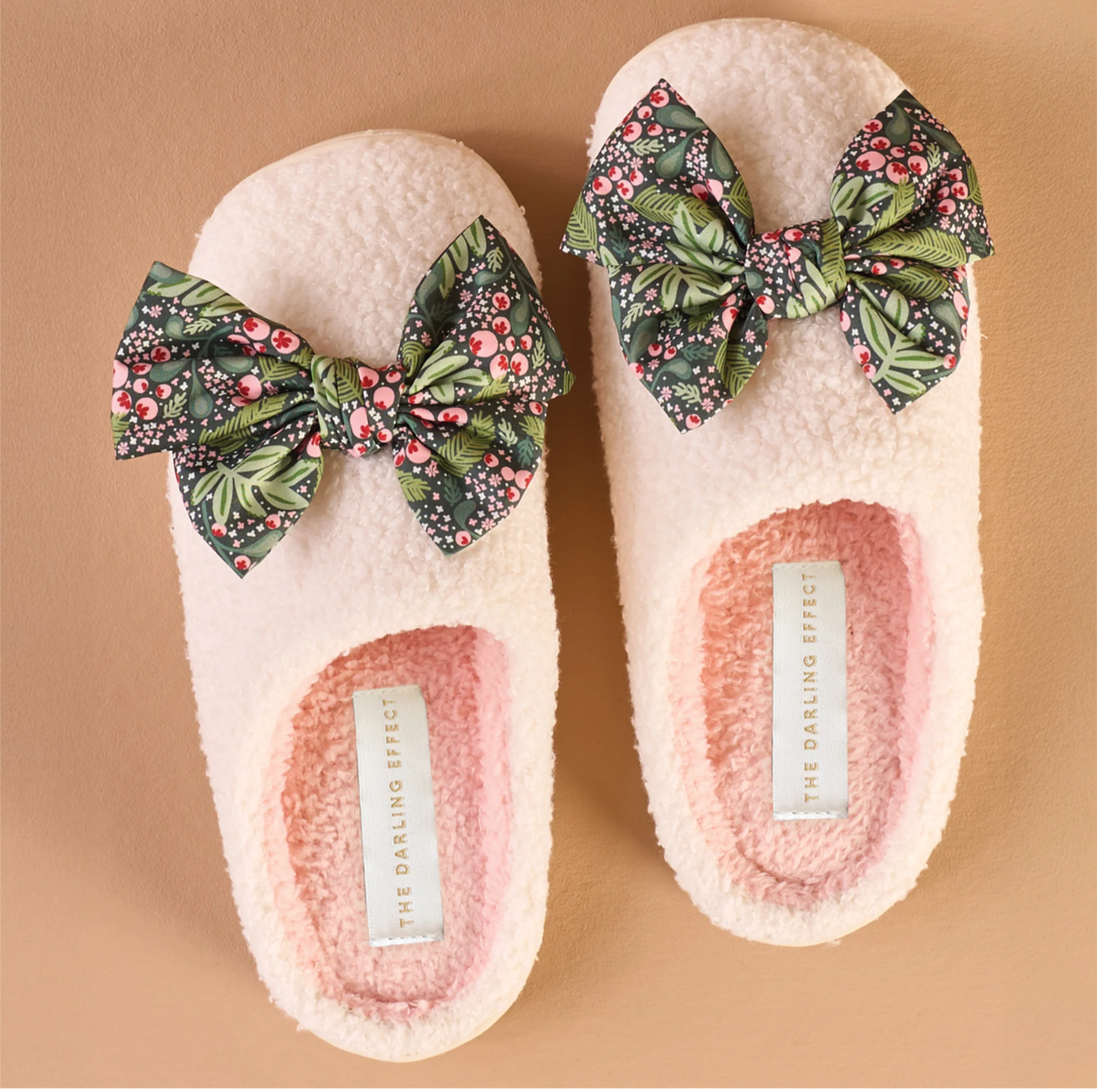 The Darling Effect - Betty Bow Slippers - JOLLY SPRIG - M/L