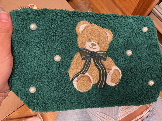 The Darling Effect- Teddy Bear Theo Pouch