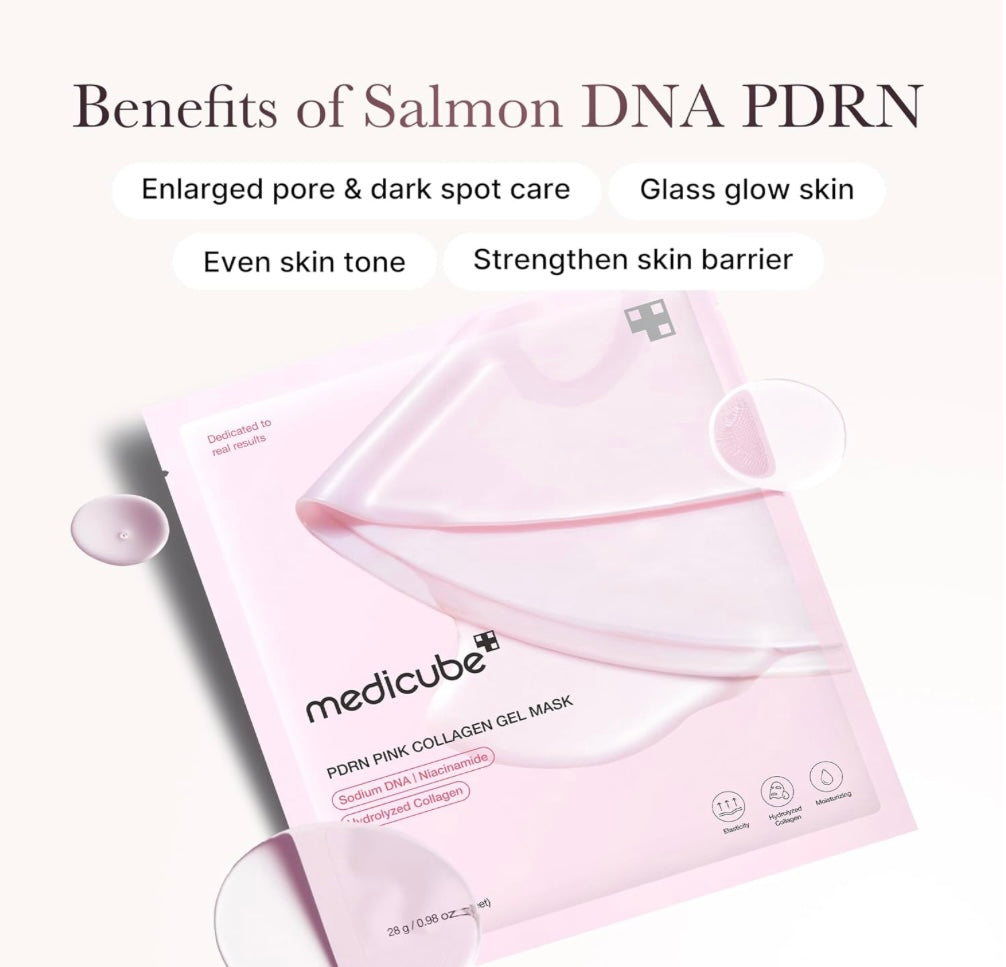 Glowiss - MEDICUBE PDRN Pink Collagen Mask Single Sheet Mask (1 Count)